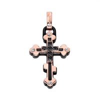 Pendentif Baraka Homme in Céramique Diamante CR221531RODN000020